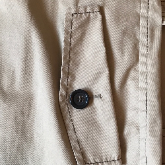 Hugo Boss cotton blend tan trench jacket - Picture 6 of 10